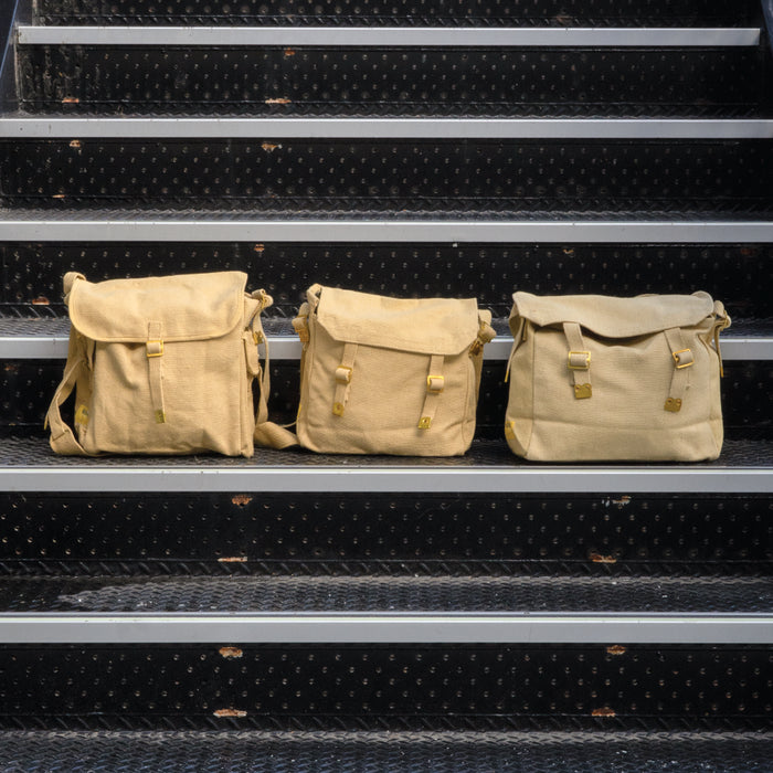 Canvas Haversack - Khaki - Bushtracks - Shoulder Bags