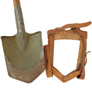 Czech Army Shovel with Leather Carrier - Czech Army Surplus - Entrenching Tools