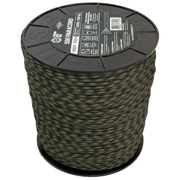 550 Paracord 1000ft/300m - Atwood Rope - Rope & Cordage
