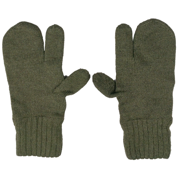 Austrian Army Wool Trigger Mittens