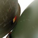 Belgian M1 Steel Helmet - Belgian Army Surplus - Helmets