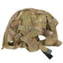British MTP Virtus Helmet Cover - NVG and Rail Cutouts - British Army Surplus - Helmets