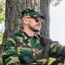 Italian Army Woodland Field Cap - Italian Army Surplus - Hats