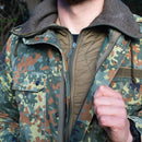 German Flecktarn Parka - With Liner - German Army Surplus - Parkas