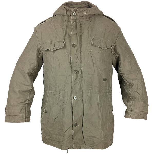 German Olive Drab Lined Parka - German Army Surplus - Parkas