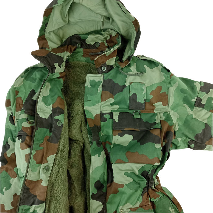 Serbian Woodland Parka Army and Outdoors