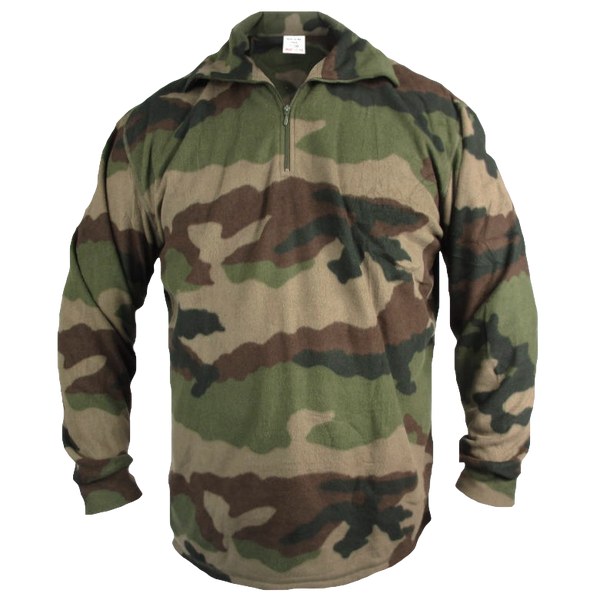 French Army CCE Fleece Top - French Army Surplus - Fleeces & Jerseys