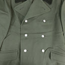 East German Grey Wool Overcoat - East German Army Surplus - Great Coats