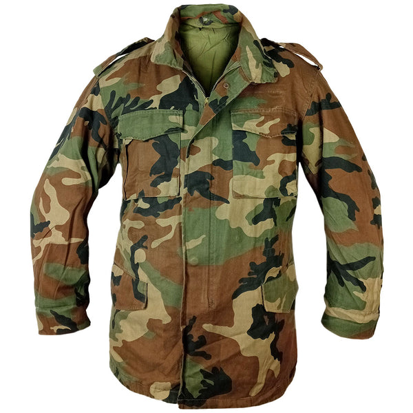 Croatian M65 Woodland Jacket - Croatian Army Surplus - Field Jackets