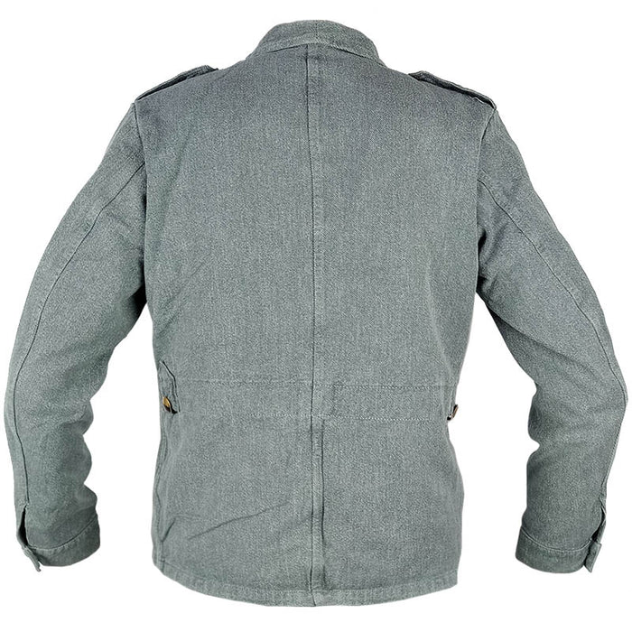 Swiss Denim Work Shirt - Value Grade - Swedish Army Surplus - Service Shirts