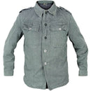 Swiss Denim Work Shirt - Value Grade - Swiss Army Surplus - Service Shirts