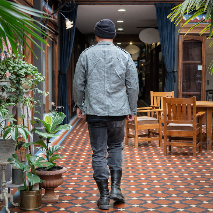 Swiss Denim Work Shirt - Value Grade - Swedish Army Surplus - Service Shirts