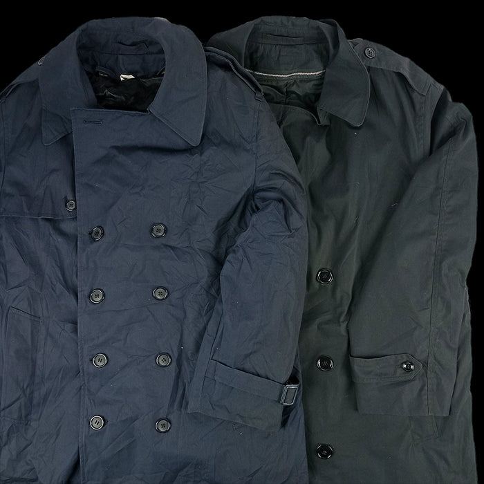 USGI Double Button All Weather Coat - US Army Surplus - Dress Jackets