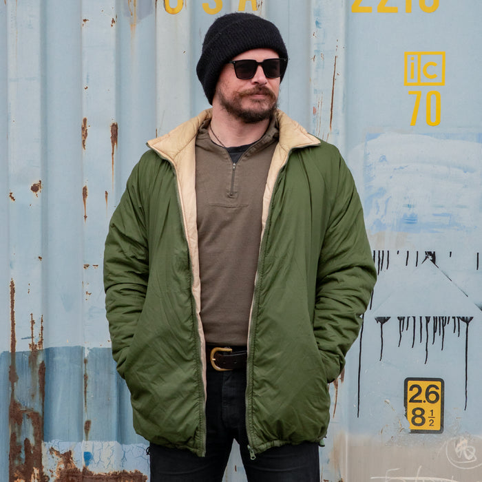 British Cold Weather Reversible Jacket - British Army Surplus - Jacket Liner