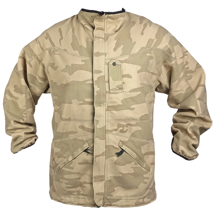 Belgian Jigsaw Camo Reversible Fleece Jacket - Value Grade