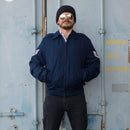 US Airforce Blue Lightweight Lined Jacket - US Air Force Surplus - Field Jackets