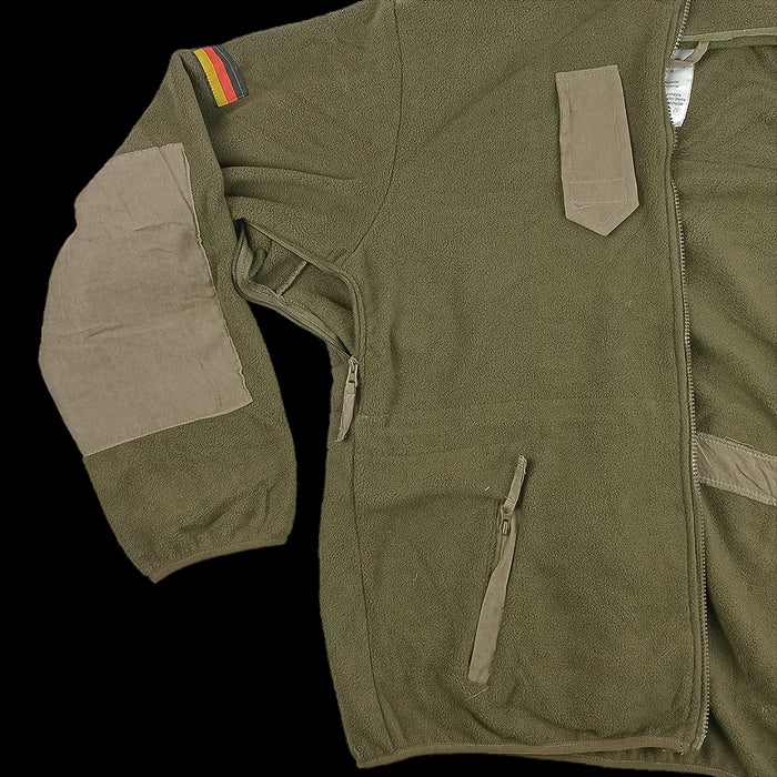 German Army Olive Fleece Jacket