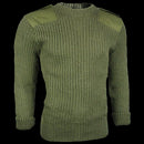 British Army Olive Drab Wool Jersey - British Army Surplus - Fleeces & Jerseys