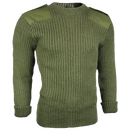 British Army Olive Drab Wool Jersey - British Army Surplus - Fleeces & Jerseys