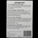 Back Country Cuisine - Explorer Pack - Back Country - MRE