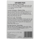 Back Country Cuisine - Explorer Pack - Back Country - MRE