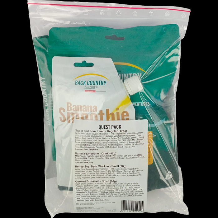 Back Country Cuisine - Quest Pack - Back Country - MRE