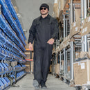 East German Black Work Overalls - East German Army Surplus - Overalls