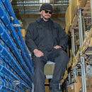 East German Black Work Overalls - East German Army Surplus - Overalls