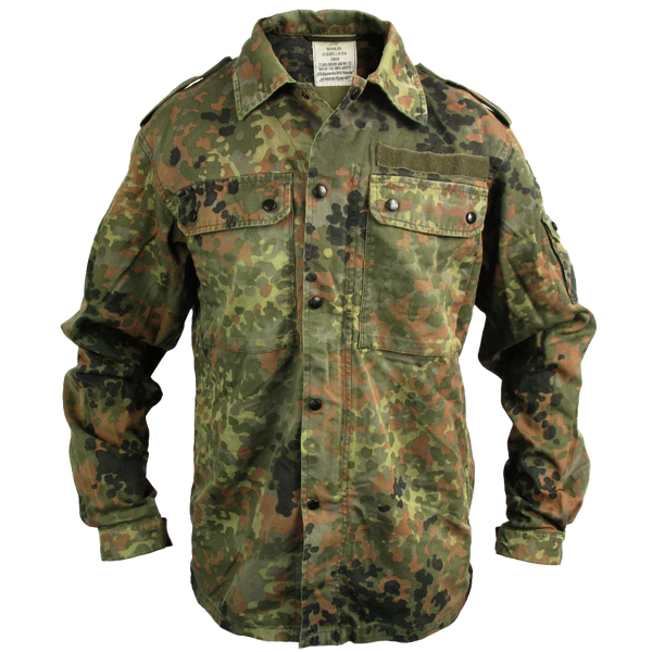 German Flecktarn Shirt - German Army Surplus - Field Shirts