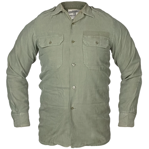 German Army Long Sleeve Shirt - Used - German Army Surplus - Basic Shirts