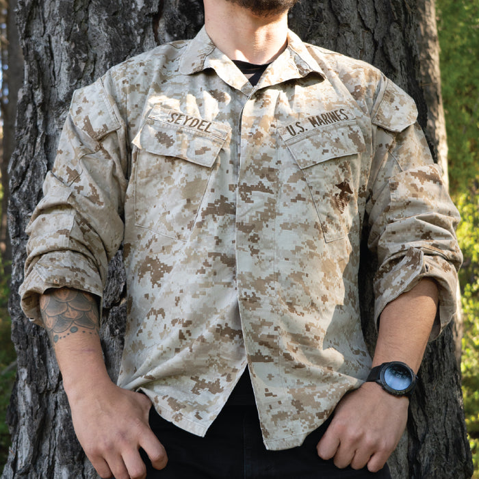Veste Militaire USMC MARPAT Desert Camo - Originale - Taille Unique - Occasion