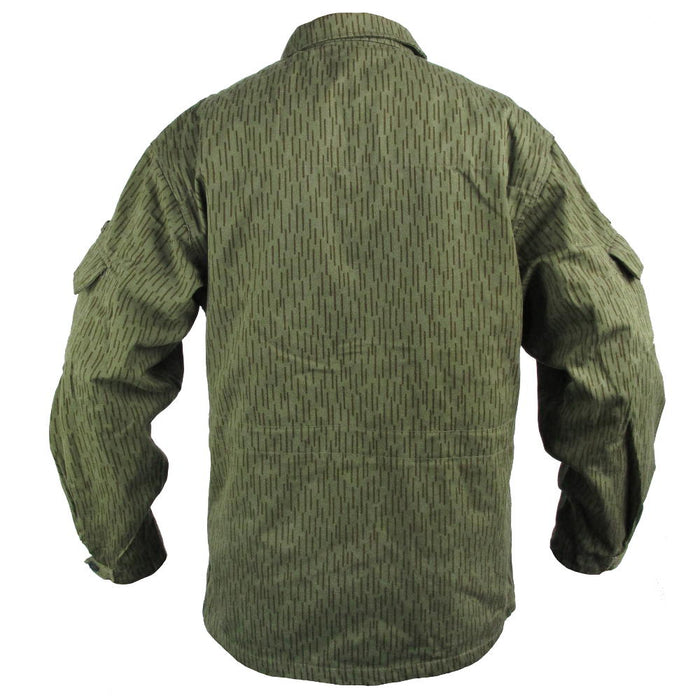 East German Rain Camouflage Shirt - Grade 2 - East German Army Surplus - Field Shirts