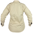 British Army Women's Long Sleeve Fawn Shirt - British Army Surplus - Dress Shirts