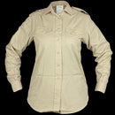 British Army Women's Long Sleeve Fawn Shirt - British Army Surplus - Dress Shirts