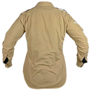British Army Women's Long Sleeve Khaki Shirt - British Army Surplus - Dress Shirts