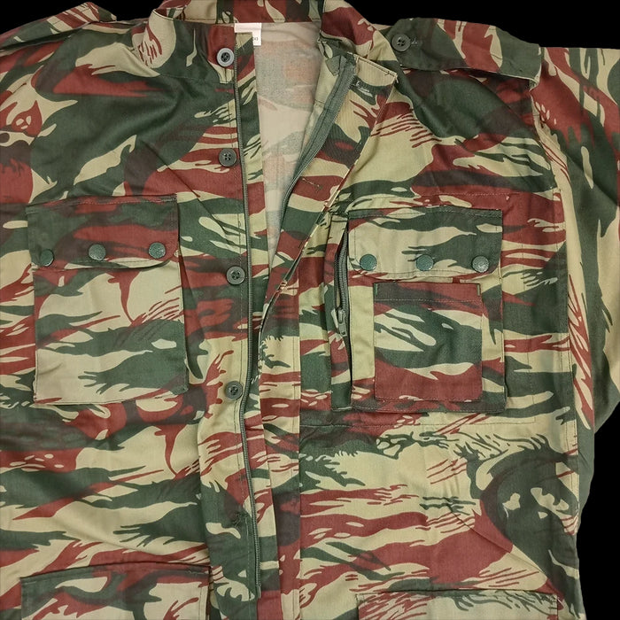 Benin Army Lizard Camo Shirt - Benin Army Surplus - Field Shirts
