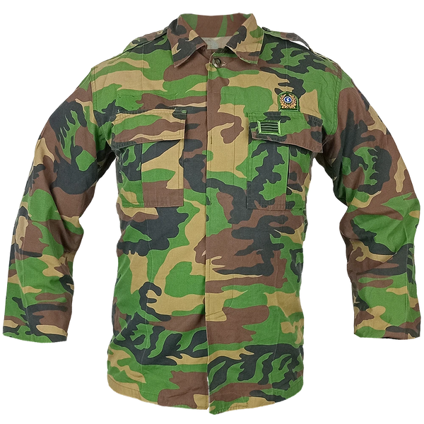 South Korean M90 Woodland Field Shirt - ROK Army Surplus - Field Shirts