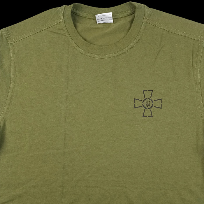 Ukrainian Army Olive T-Shirt - Value Grade - Ukrainian Army Surplus - Plain & Print T-Shirts