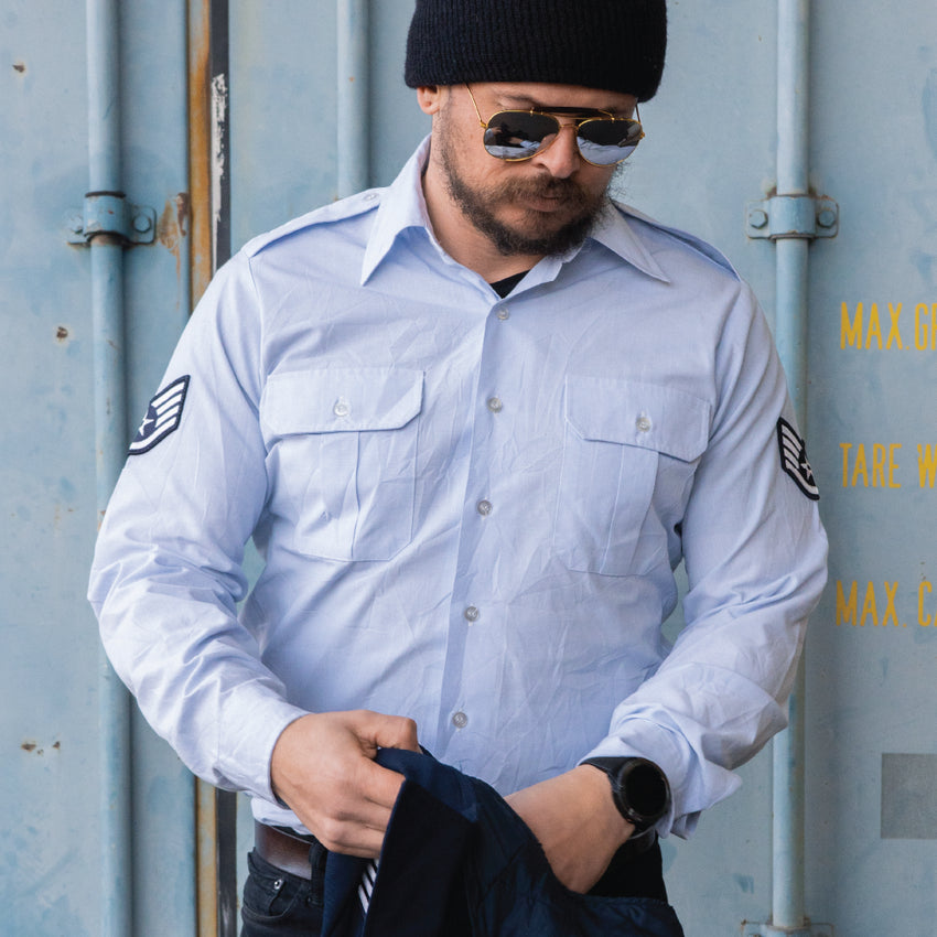 US Air Force Blue Dress Shirt