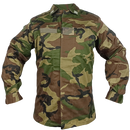 Italian Army Woodland Field Shirt - Italian Army Surplus - Field Shirts