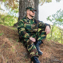 Italian Army Woodland Field Shirt - Italian Army Surplus - Field Shirts