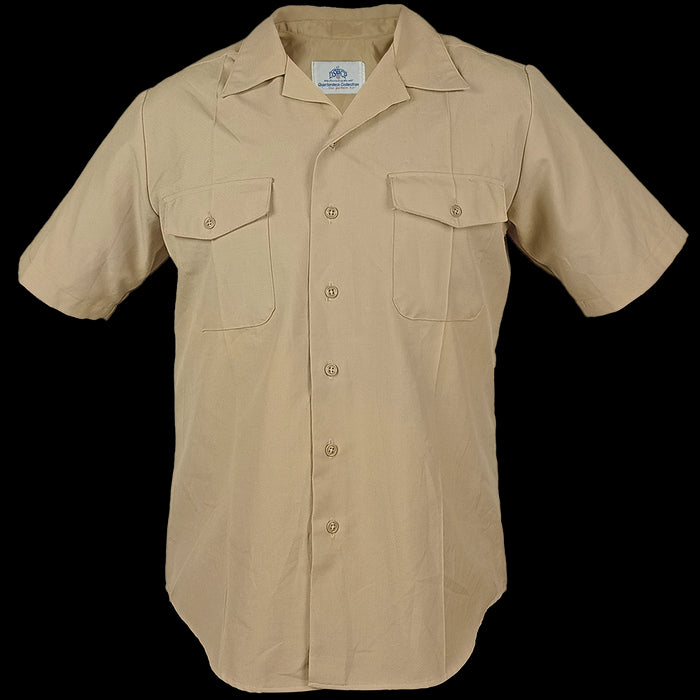 US Marines/Navy Khaki Short Sleeve Service Dress Shirt