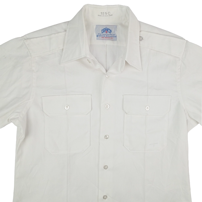 USGI White Short Sleeve Service Dress Shirt