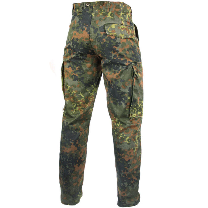 German Flecktarn Trousers - Grade 2 - German Army Surplus - Combat Trousers