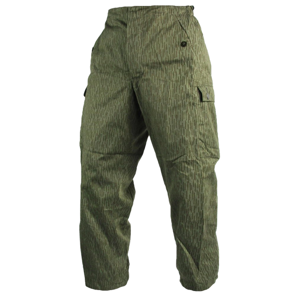 East German Rain Camouflage Trousers - East German Army Surplus - Cargo Trousers