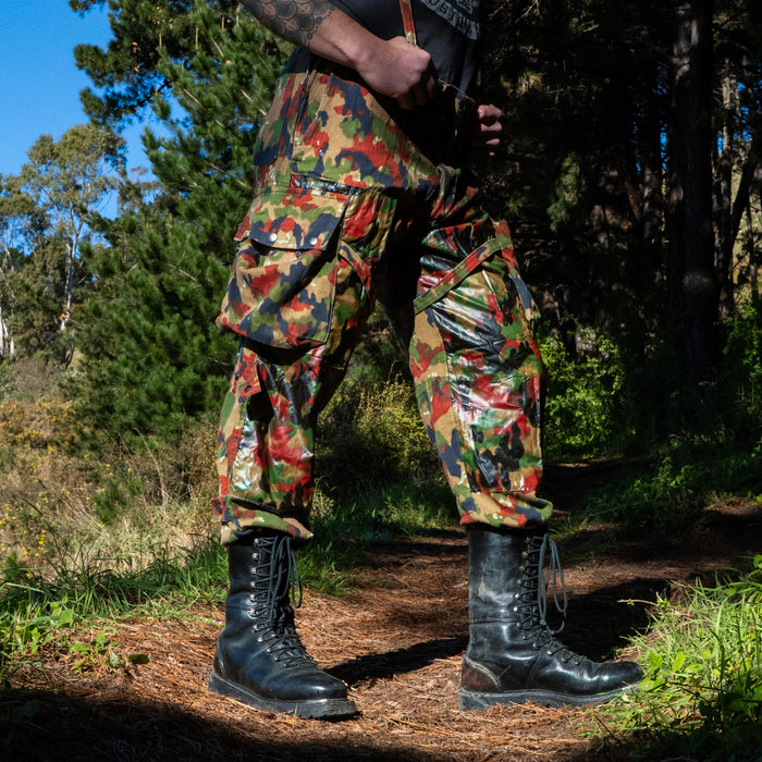 Pantalon Militaire Suisse Camouflage Alpenflage - Taille 58 - Occasion Fonctionnel (Armée Suisse)