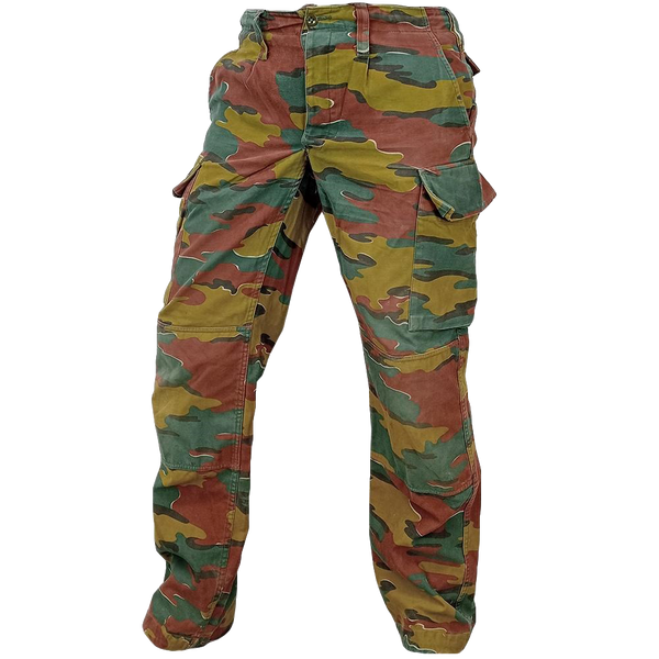 Belgian Jigsaw Camo M90 Field Trousers - G2 - Belgian Army Surplus - Combat Trousers