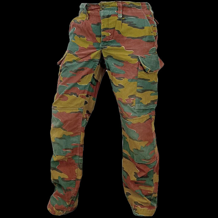 Belgian Jigsaw Camo M90 Field Trousers - Value Grade - Belgian Army Surplus - Combat Trousers