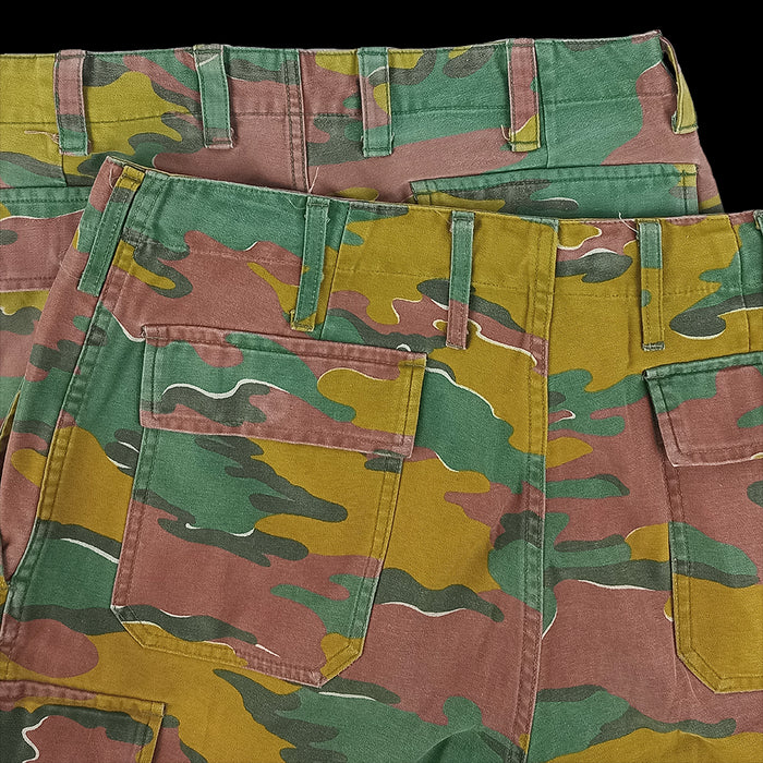 Belgian Jigsaw Camo M90 Field Trousers - Belgian Army Surplus - Combat Trousers