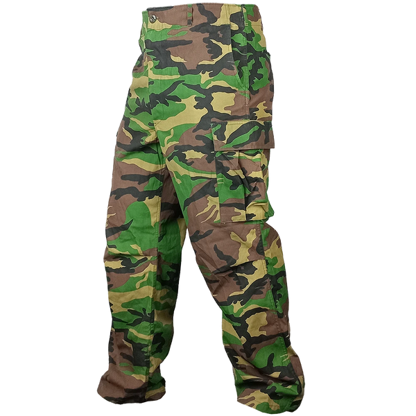 South Korean M90 Woodland Field Trousers - ROK Army Surplus - Combat Trousers